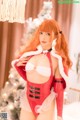 神楽坂真冬 Cosplay クリスマス　クイーン 圣诞 P36 No.a8c395